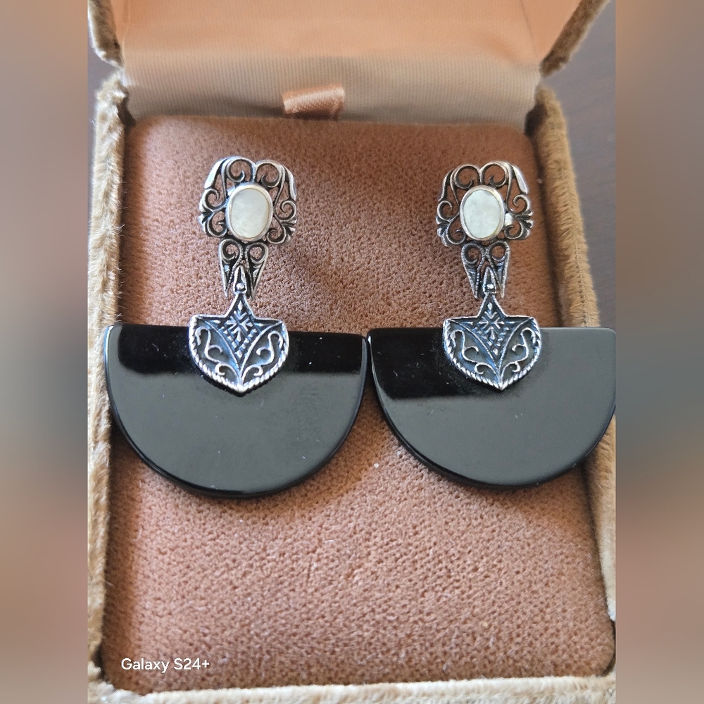 Vintage Sterling Silver Earrings